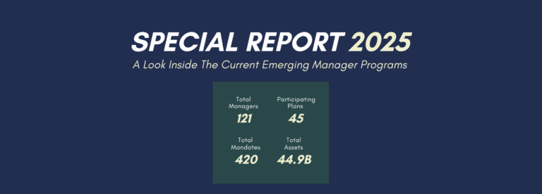 Public Fund Programs See Changes On The Fringes As New Opportunities Remain Limited